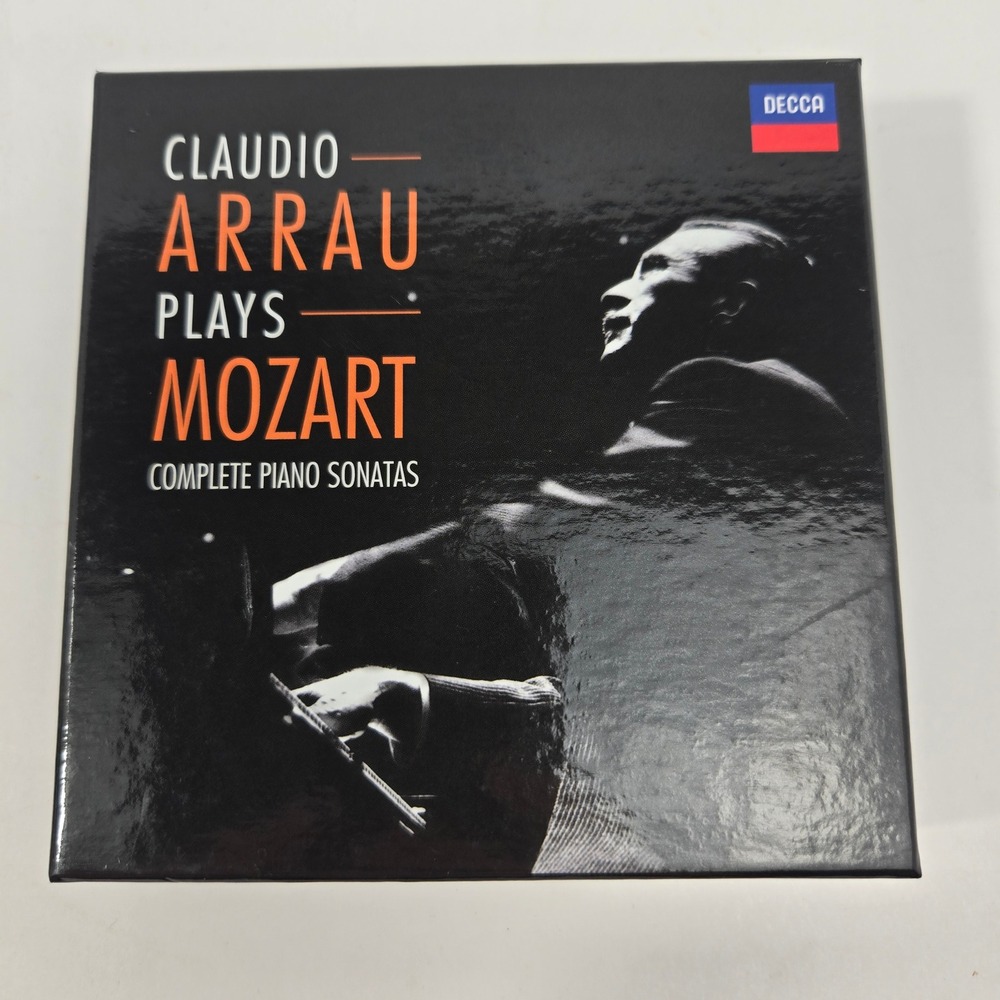 Claudio Arrau - Plays Mozart Complete Piano Sonatas 7 CD Decca Box Set NM